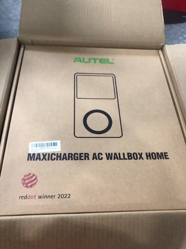 Photo 2 of Autel MaxiCharger Home Smart Electric Vehicle (EV) Charger, 50 Amp Level 2 Wi-Fi and Bluetooth Enabled EVSE, Indoor/Outdoor Car Charging Station, with in-Body Holster 25-Foot Cable Hardwired Gray 50 Amp Hardwired