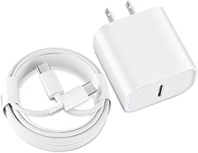 Photo 1 of Limited-time deal: iPad Pro Charger, Apple Tablet Charger Type C USB C Fast Charger PD Wall Charger Plug Block & 6FT USB C to C Charging Cable Compatible with iPad Pro 12.9 2021/20/18, iPad Pro 11 Gen 3/2/1,iPad Air 4th https://a.co/d/7cWpHu2