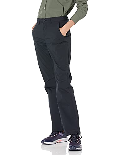 Photo 1 of Amazon Essentials Women's Stretch Woven Outdoor Hiking Pants with Utility Pockets, Black, 16
