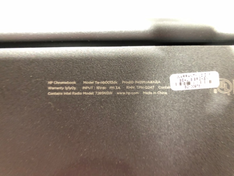 Photo 3 of NEW HP Chromebook 11.6in Display Intel Celeron N3350 4GB RAM 32GB eMMC Chrome OS