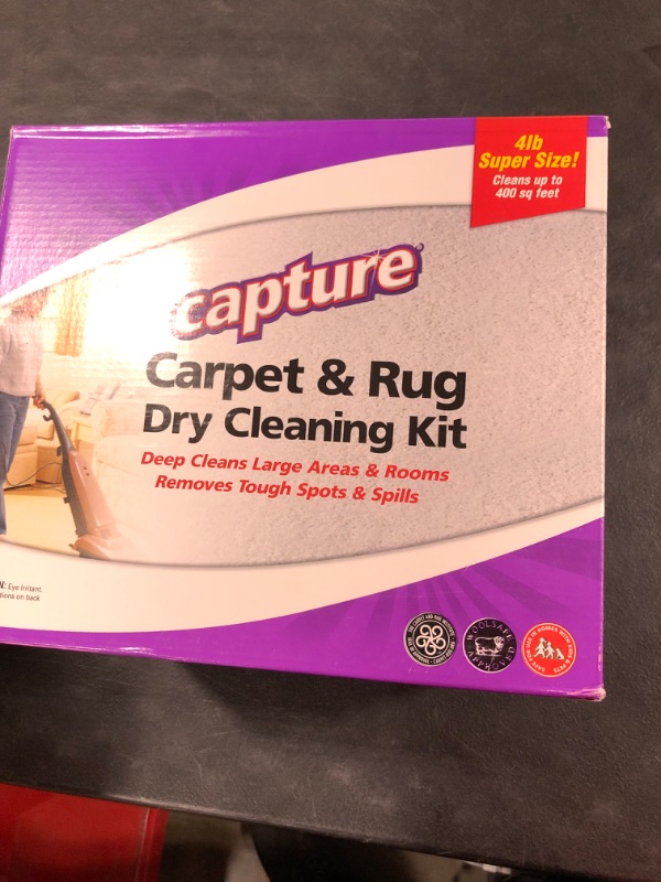 Photo 2 of Capture Carpet Total Care Kit 400 - Home Couch and Upholstery, Car Rug, Dogs & Cats Pet Carpet Cleaner Solution - Strength Odor Eliminator, Stains Spot Remover, Non Liquid & No Harsh Chemical
