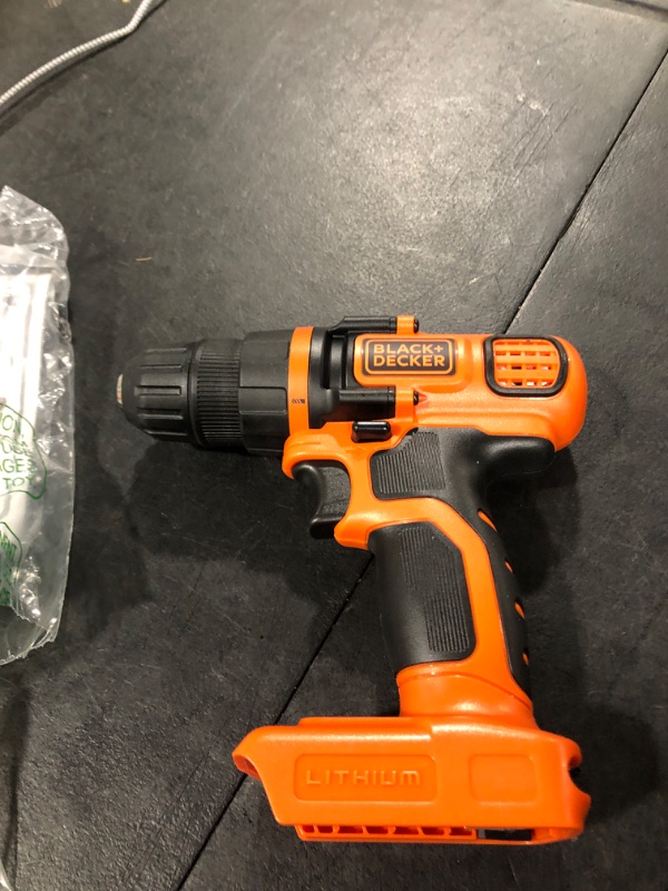 Photo 1 of 20-Volt MAX Lithium-Ion Cordless 3/8 in. Drill/Driver with Battery 1.5Ah and Charger