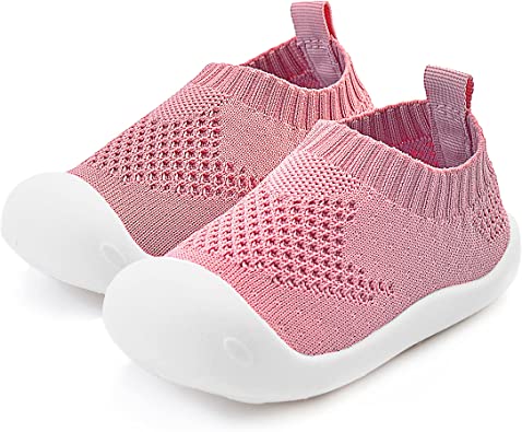 Photo 1 of Baby Shoes Girl Boy Breathable Mesh Sneakers Toddler Infant Sneakers Slip On Non-Slip First Walkers 6 9 12 18 24 Months