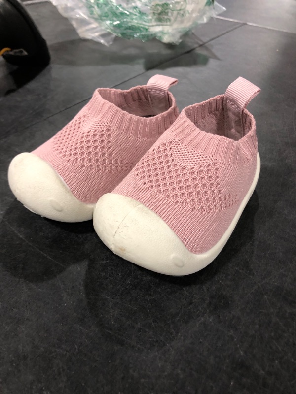 Photo 2 of Baby Shoes Girl Boy Breathable Mesh Sneakers Toddler Infant Sneakers Slip On Non-Slip First Walkers 6 9 12 18 24 Months