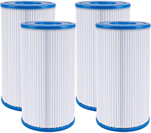 Photo 1 of (Pack of 4) Intex 29000E/59900E Easy Set Pool Replacement Type A or C Filter Cartridge