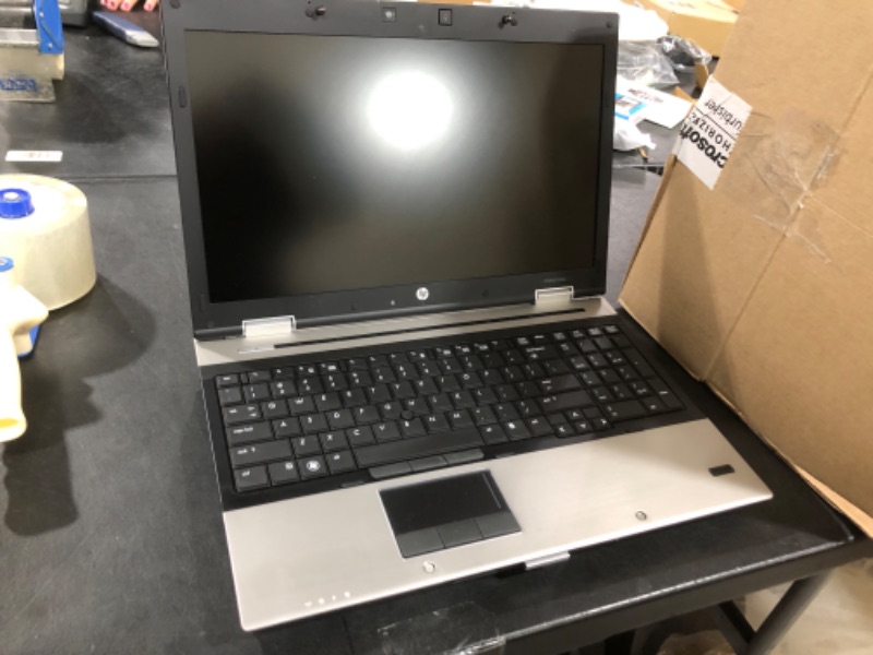 Photo 2 of HP EliteBook 8540P 15.6 Laptop PC, Intel Core i5-520M up to 2.93GHz, 4G DDR3, 320G, DVDRW, WiFi, VGA, DP, Windows 10 Pro 64 Bit Multi-Language Support English/French/Spanish(Renewed)