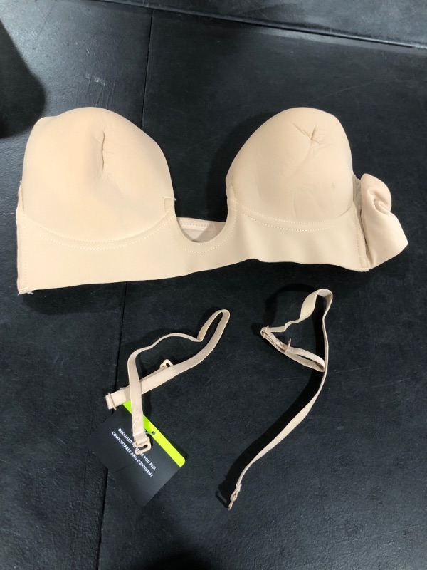 Photo 1 of 38 TAN PLUNGE BRA 