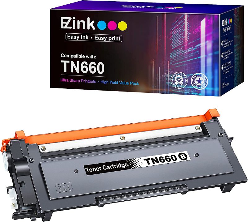 Photo 2 of -E-Z Ink (TM) Compatible Toner Cartridge Replacement for Brother TN660 TN630 High Yield to use with HL-L2300D HL-L2380DW HL-L2320D DCP-L2540DW HL-L2340DW HL-L2360DW MFC-L2720DW Printer (Black)
