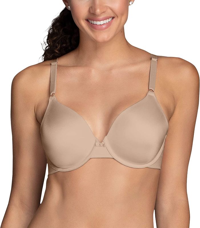 Photo 1 of [Size 38C] Vanity Fair Women's Full Coverage Beauty Back Smoothing Bra- Beige