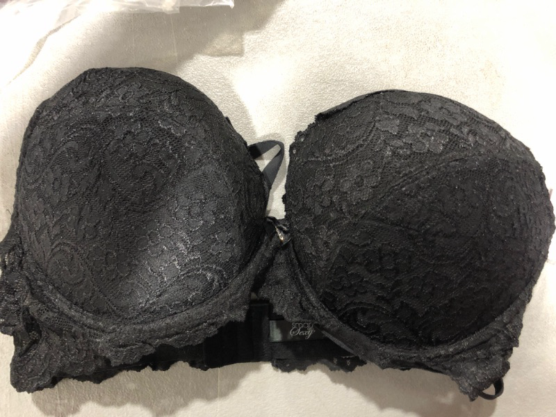 Photo 2 of [Size 40C] Smart & Sexy Women's Underwire 40C Black Signature Lace