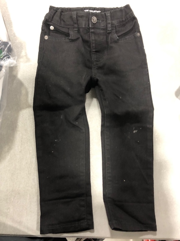 Photo 2 of [Size 3T] The Children's Place Baby Boys' Single and Toddler Stretch Skinny Jeans 3T Black Wash Single