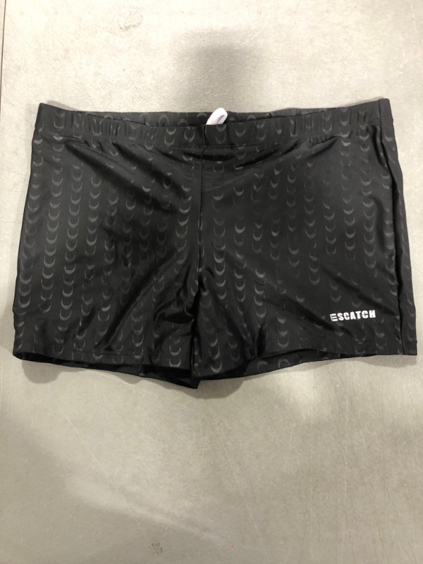 Photo 1 of [Size XL] Escatch Men's Padded Swim Shorts- Black