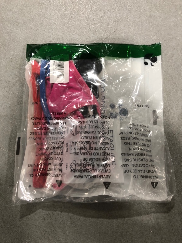 Photo 1 of ETAOLINE Women's Low Rise Micro Back G-string Thong Panty Underwear Large 5 Pack (5 Colors)