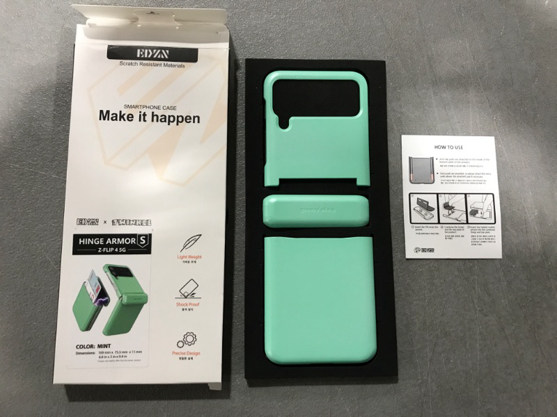 Photo 2 of Samsung G Flip  4 5G Phone Case- Mint