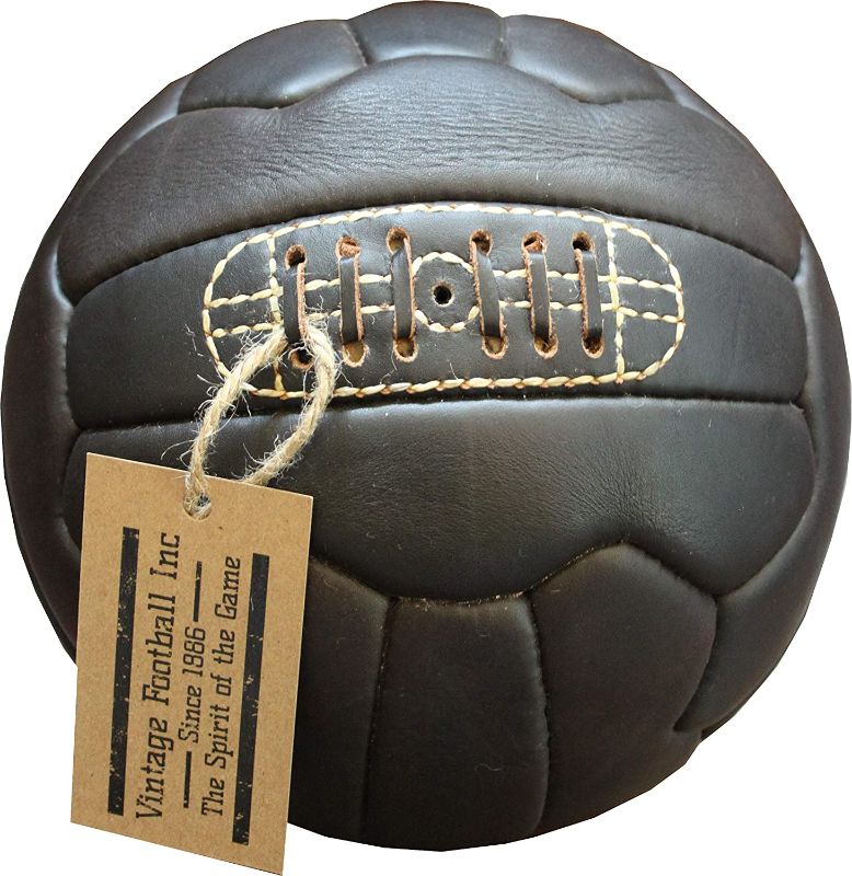 Photo 1 of 1960's Vintage Soccer Ball
