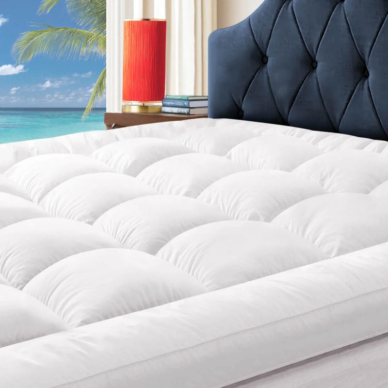 Photo 1 of [Size Queen] 2 in Mattress Topper- White