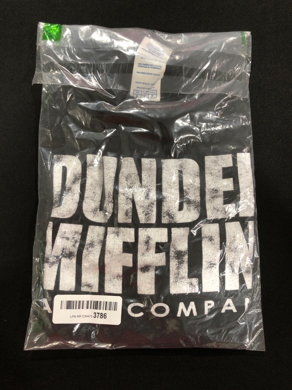 Photo 1 of [Size S] Dunder Mifflin Women Funny T-Shirt Tee The Paper Office Company Dwight Humorous- Black