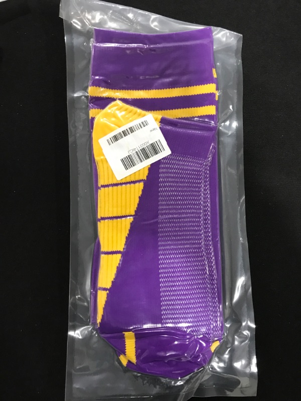 Photo 2 of 4X-Large XAIVEZL Plus Size Compression Socks Wide Calf for Women 20-30 mmhg Support Circulation Prevent Swelling for Pregnancy Pregnant Purple 