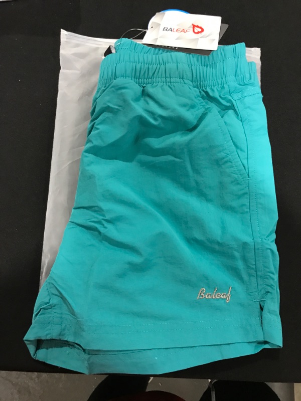 Photo 2 of [Size XS] BALEAF Women's 5" Quick Dry Hiking Shorts Stretch with Zipper Pockets Lightweight UPF 50+ for Running Climbing Golf 