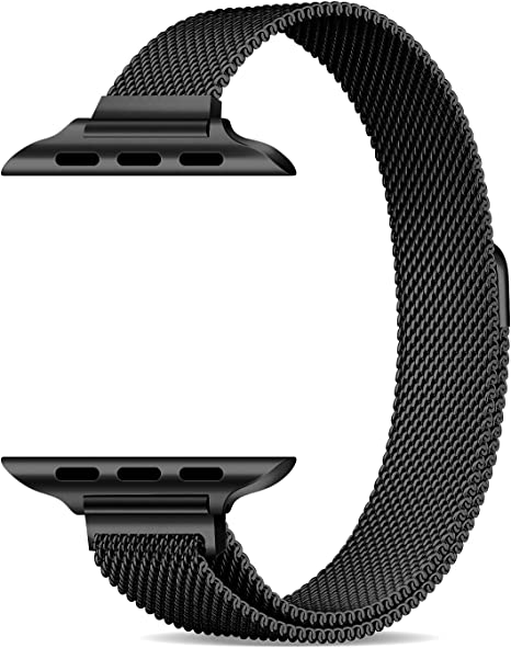 Photo 1 of BEWFI Compatible with Apple Watch Band Series SE 7 6 5 4 3 2 1 38mm 40mm 41mm for Women, Stainless Steel Mesh Super Magnetic Loop Clasp Replacement for iWatch Band
