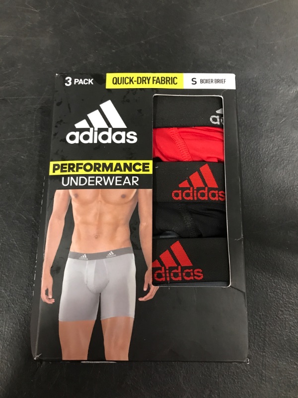 Photo 2 of adidas Performance 3 Pack Boxer Briefs
SIZE S