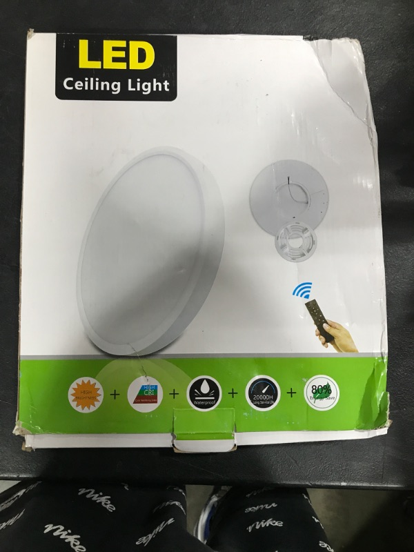 Photo 3 of 1-Pack LED Flush Mount Ceiling Light