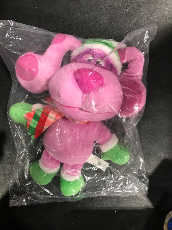 Photo 1 of Blue's Clues & You! Holiday Magenta, 15-Inch Large Plush, Stuffed Animal, Magenta Dog, by Just Play