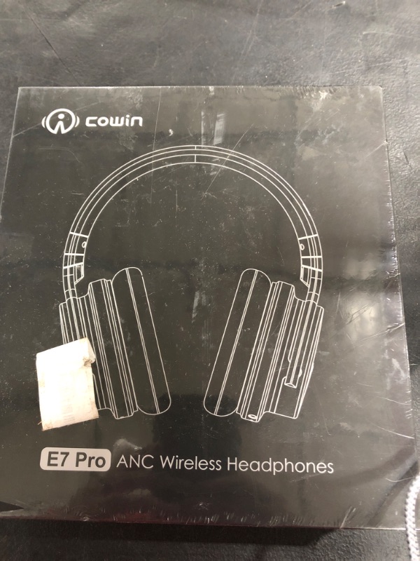 Photo 1 of Cowin E7 Pro Active Noise Cancelling Headphones - Black