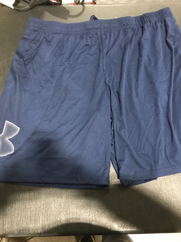 Photo 1 of 3XL Under Armour Men's Tech Graphic Shorts Navy Blue
