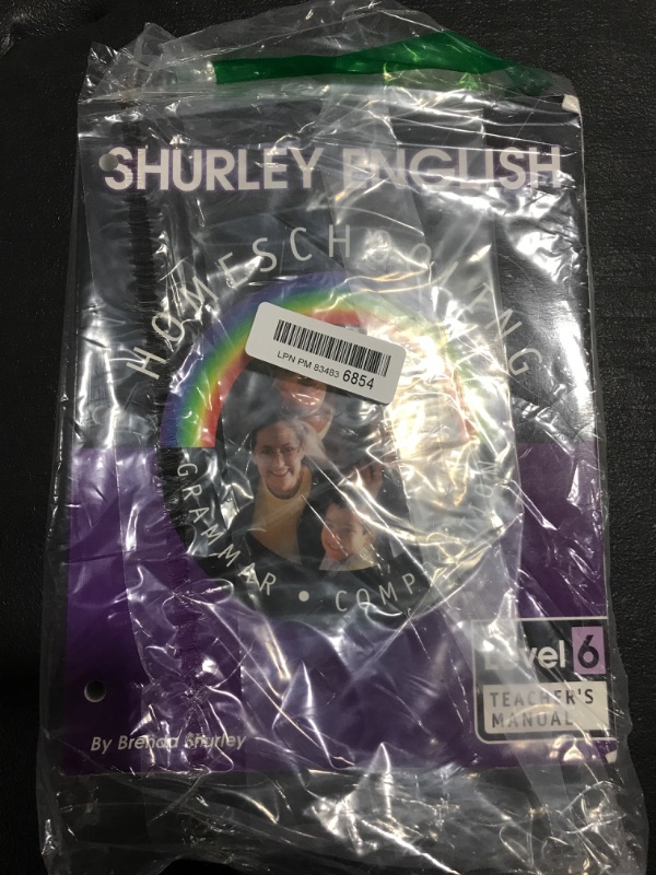 Photo 1 of Shurley English Homeschool Kit: Level 6 Grammar Composition Paperback – January 1, 2002
