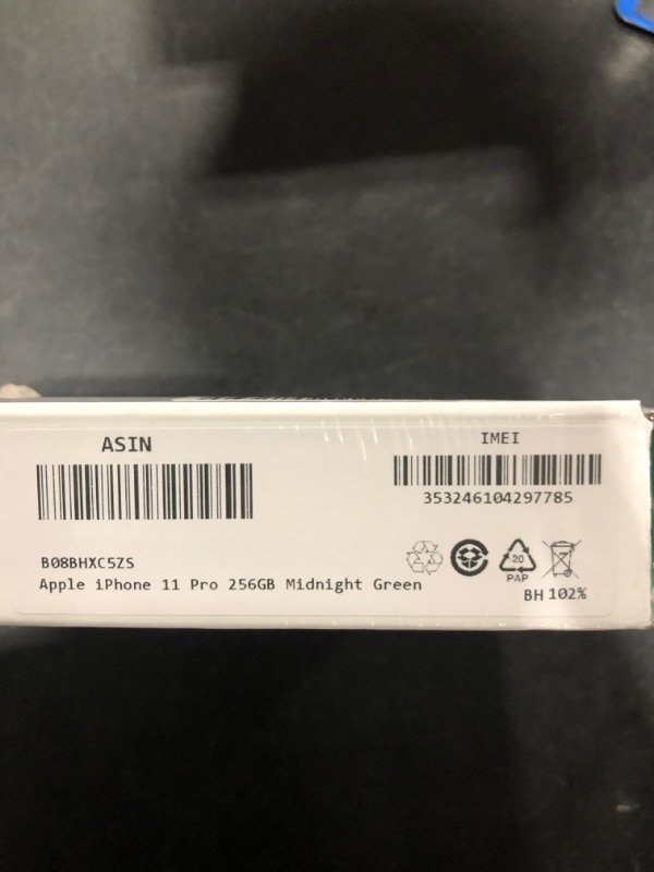 Photo 1 of Apple iPhone 11 Pro, 256GB, Midnight Green - Fully Unlocked (Renewed Premium) 256GB Midnight Green Unlocked Renewed Premium