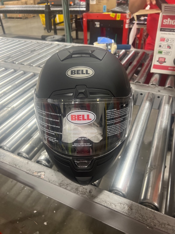 Photo 2 of Bell SRT Ribbon Helmet (XX-Large) (Black/RED) XX-Large BLACK/