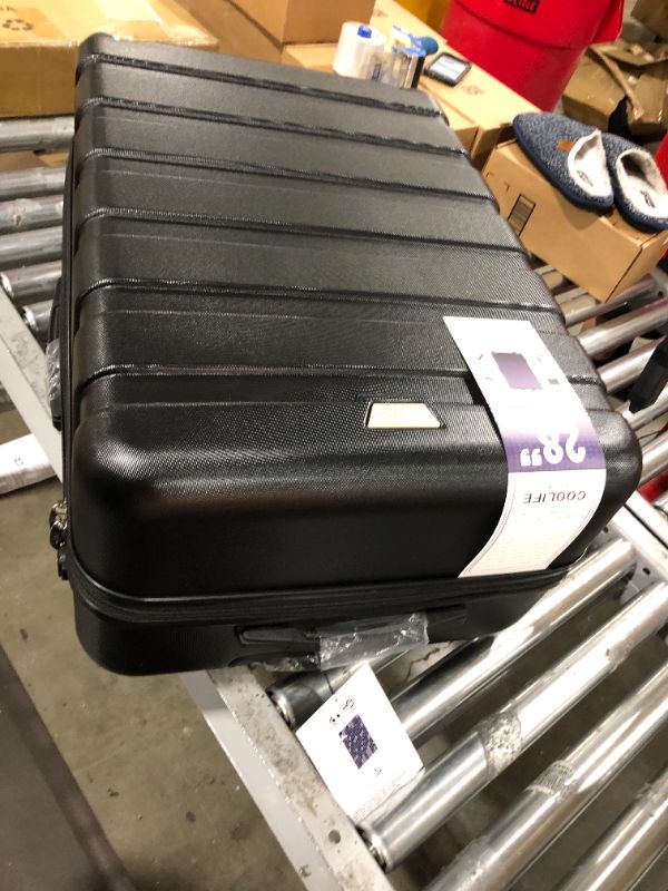 Photo 3 of COOLIFE Luggage 3 Piece Set Suitcase Spinner Hardshell Lightweight TSA Lock 4 Piece Set