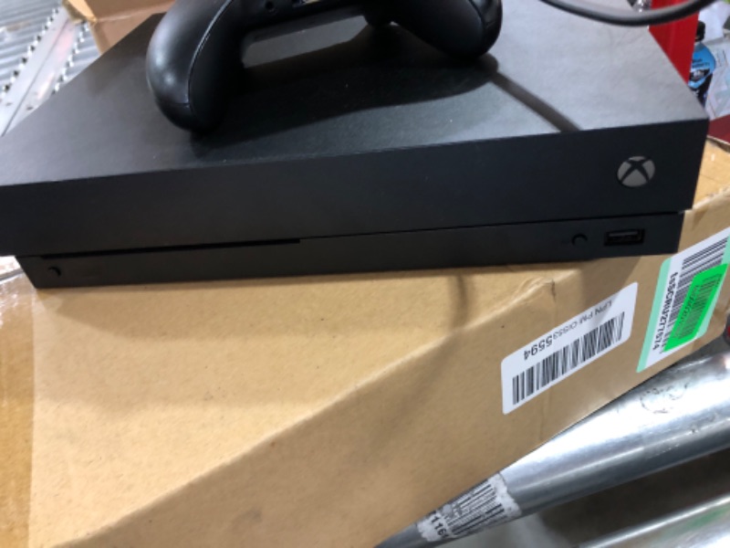 Photo 6 of FOR PARTS ONLY Microsoft Xbox One X 1TB, 4K Ultra HD Gaming Console, Black (Renewed) (2017 Model)
