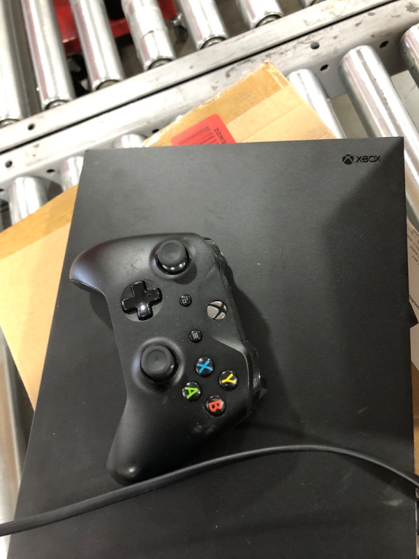Photo 1 of Microsoft Xbox One X 1TB, 4K Ultra HD Gaming Console, Black (Renewed) (2017 Model)
