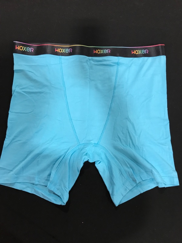 Photo 2 of [Size 2XL] Woxers Breifs- Rainbow Blue