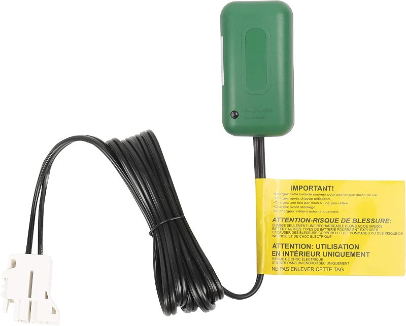 Photo 1 of 6V Charger for Peg Perego John-Deere Express IGED1088/John-Deere Utility Tractor IGED 1069/Li Red Tractor IGED1068 Children Ride On Car, Replacment Battery Charger for Peg-Perego Ride-On Toys 