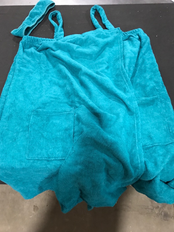 Photo 2 of [Size XL] Women's Wrap Towel- Teal