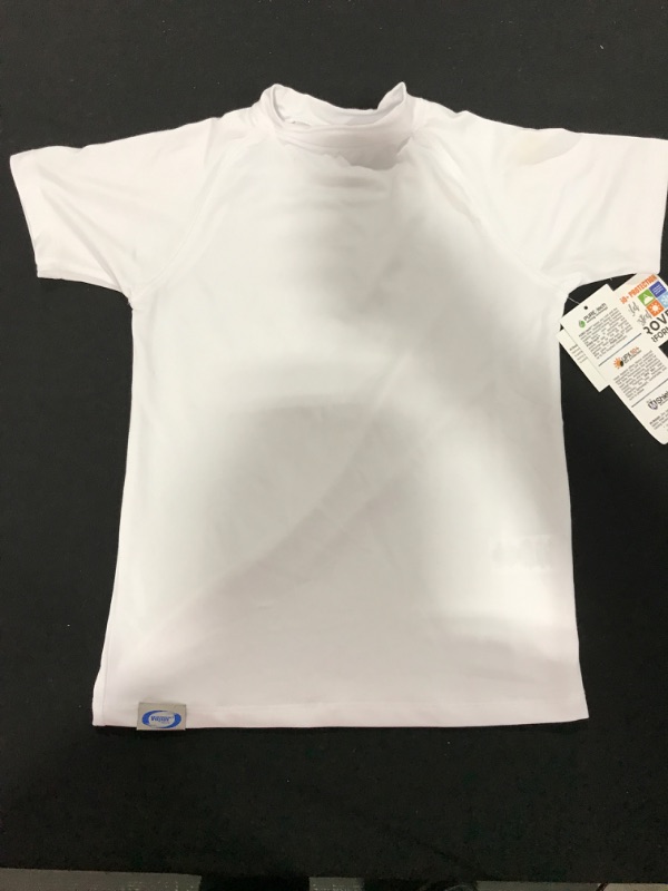 Photo 2 of [Size YM] Vapor Youth Rashguard Tee- White