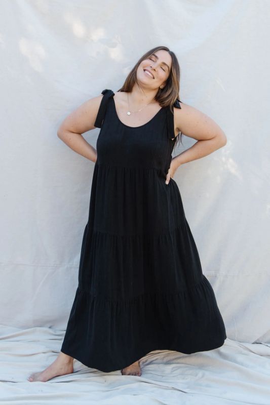 Photo 1 of [Size M] Women's Black Summer Dress