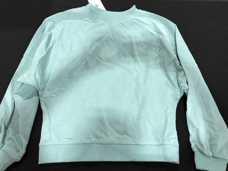 Photo 1 of [Size M] Ladies Pull Over Sweatshirt- Seafoam