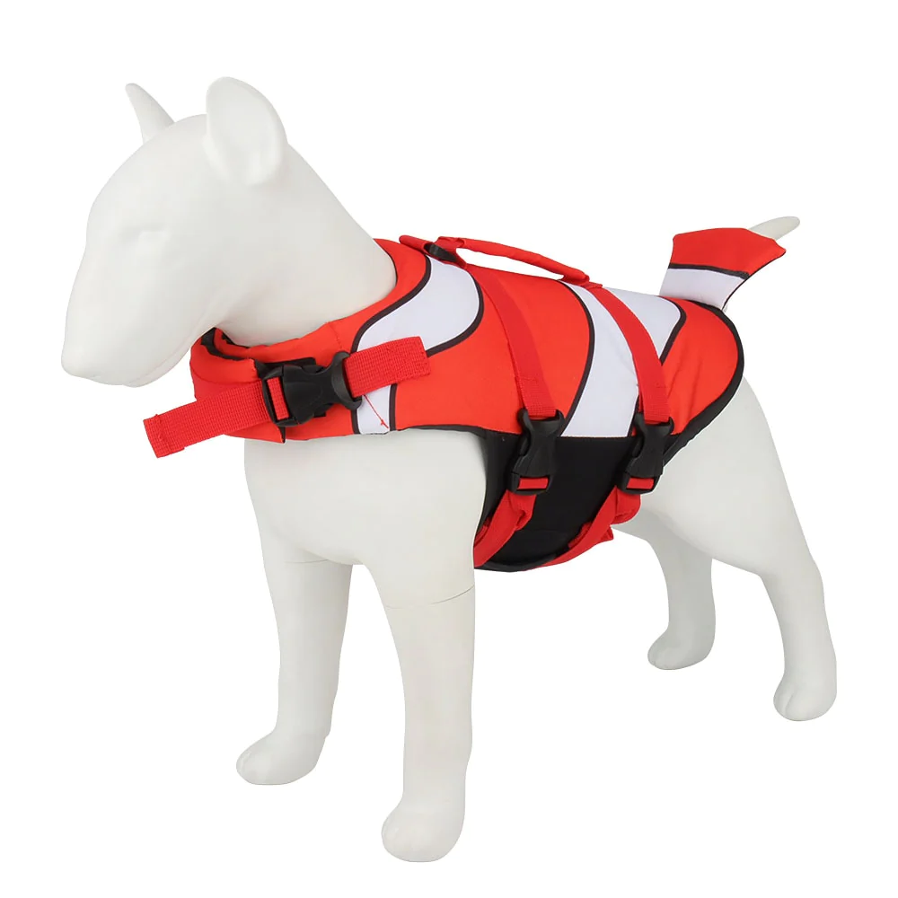 Photo 1 of [Size XS] Doggie Life Jacket- Red Fish