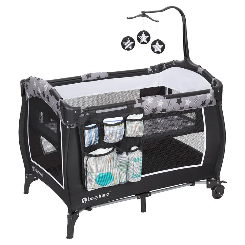 Photo 1 of Baby Trend E Rising Star Nursery Center with Baby Changing Table and Playard - 28 X 28.4 X 32 Inches

