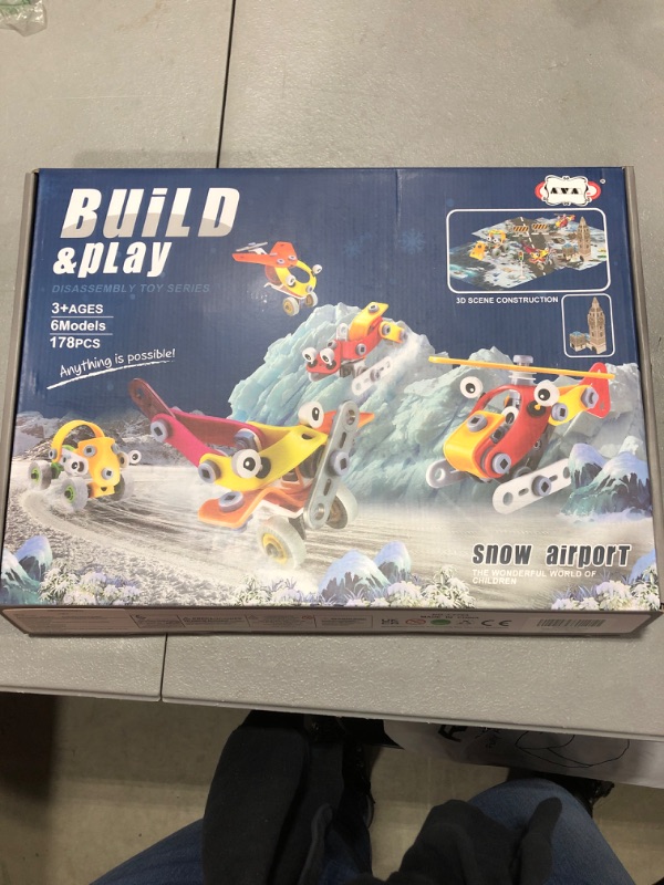 Photo 1 of BUILD AND PLAY TOY SET 3+