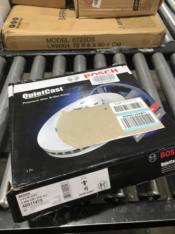 Photo 2 of BOSCH 48011475 QuietCast Premium Disc Brake Rotor - Compatible With Select Scion FR-S; Subaru Baja, BRZ, Forester, Legacy, Outback, XV Crosstrek; FRONT; 1 PACK
