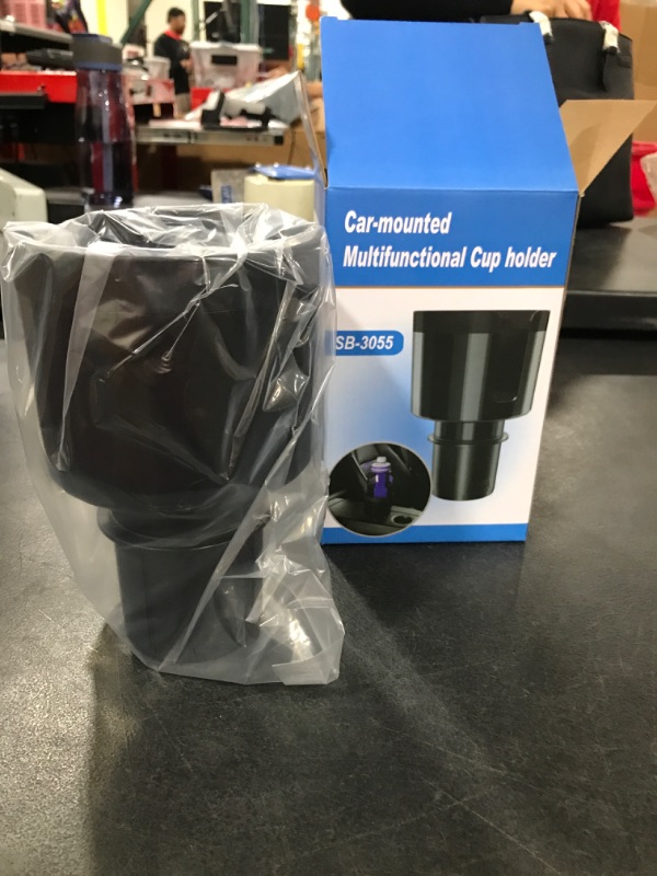 Photo 1 of All Purpose Car Cup Holder Expander with Adjustable Base Compatible with Yeti 14/24/36/46oz Ramblers, Hydro Flasks 32/40oz, Other Large Bottles Mugs in 2.5"-4.1"