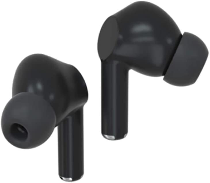 Photo 1 of Generic Bluetooth Earbuds Sleek Black Reactive Touch Features for Calls and Media Playback 