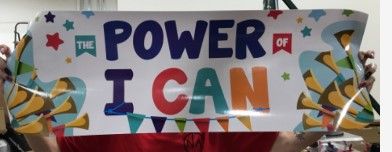 Photo 1 of The Power of I Can Banner (Set of 2)