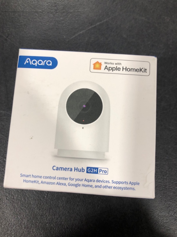 Photo 3 of Aqara Security Camera Hub Indoor G2H Pro, 1080p HD HomeKit Secure Video Indoor Camera, Night Vision, Two-Way Audio, Zigbee Hub, Plug-in Cam Compatible with Alexa, Google Assistant, Works with IFTTT