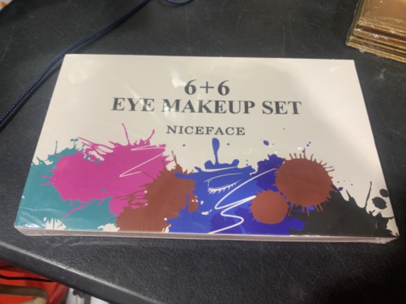 Photo 1 of 6+6 EYE MAKEUP SET NICE FACE 